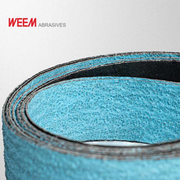 Buy WEEM 3309 ZIRCONIA SANDING BELT WITH TOPSIZE  FOR FAST CUTTING AND LONG LIFE at wholesale prices