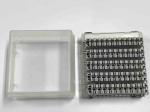10 Pair Module 50 Pair MDF Terminal Block PC / PPT With Dust Cover Back Frame