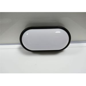 Black Housing Weatherproof LED Bulkhead Lamp 60Hz 15W 20W CE RoHS BIS