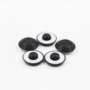 Neoprene EPDM 3M Adhesive Rubber Feet Custom Rubber Parts Black