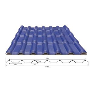 New Technology Lasting Color Synthetic Resin Roof Tile Corrosion Resistance