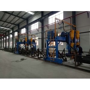 Submerged Arc Gantry H Beam Welding Machine LHA - 4000 Flux Recycle System