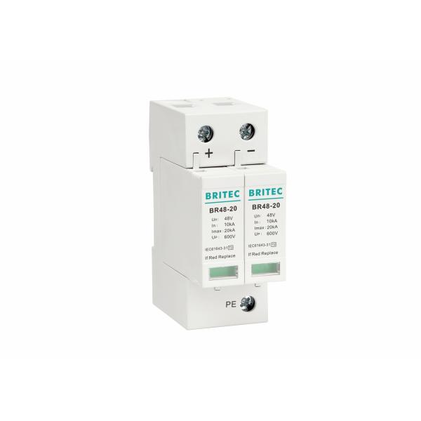 Buy 20 KA Class II DC Surge Protection Device DIN Rail 48V SPD With CE Certificated at wholesale prices