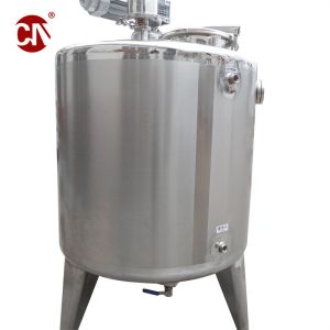 Homogenizer Pasteurized Yogurt Fermentation Tank with Vertical Cold Refrigeratio