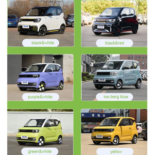 Wuling Hongguang Mini Ev With Macarone Two-compartment Vehicle with Spacious Interior