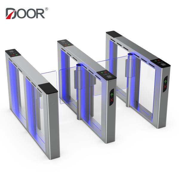 Buy 0.3s 1100mm Channel SUS304 swing gate Speedlanes at wholesale prices