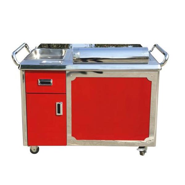 Commercial Restaurant Equipment Gas/induction Electric Griddles Grill Mobile Teppanyaki Table