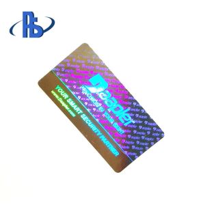 Anti Fake Holographic Security Labels , Custom Printed Hologram Stickers