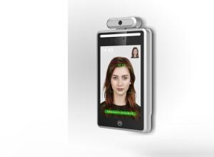 China WiFi Face Recognition Body Temp Scanner Kiosk Access Control System on sale