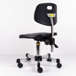 Electrostatic Discharge ESD Drafting Chair , High Task Drafting Chairs