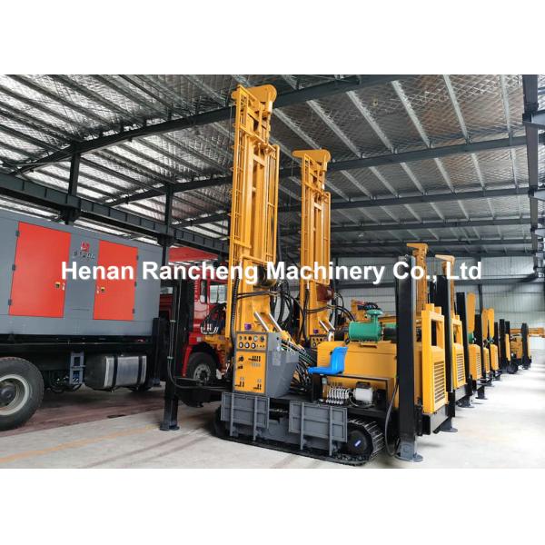 600m Depth 118KW Yuchai Engine Multi Functional Drilling Rig With Easy And Flexible Full Hydraulic Control