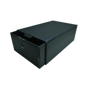 Foldable Cardboard Shoes Box Gift Packaging With Embossing / Debossing Finish