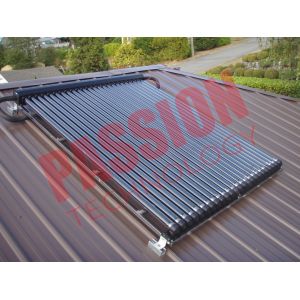 18 Tubes Copper Heat Pipe Solar Collector