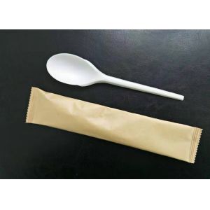 165mm Eco Friendly Restaurant Compostable PLA Spoons