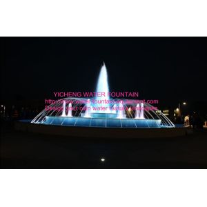 Outdoor Musical Fountain Project , Large Pond Musical Dancing Fountain