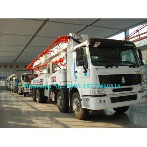White Concrete Construction Equipment Zoomlion Concrete Pump RZ Folding System: