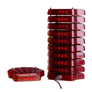 433mhz anti-interference wireless cafe and restaurant coaster pagers system