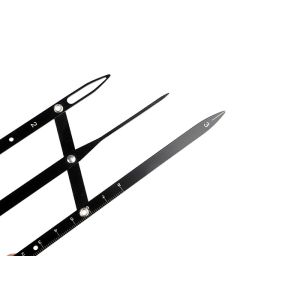 Private Label Stainless Steel Eyebrow Tattoo Permanent Makeup Calipers For