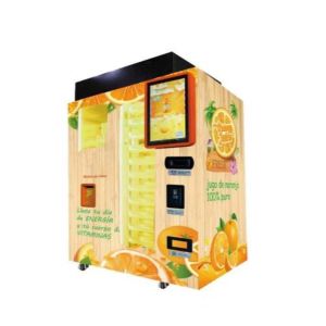 Metal Automatic Fresh Squeezed Orange Juice Machine Extractor Android System