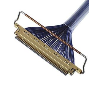 China 20453 20454 20455-240T A40E-76 2574 2576-0402 Coaxial Cable 0.4 mm pitch Horizontal mating type micro-coaxia on sale