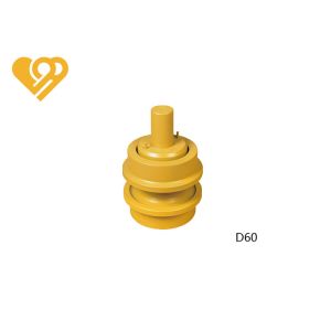 Custom Yellow Color Excavator D60 Undercarriage Upper Roller