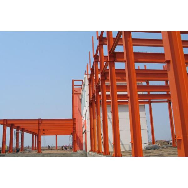 Buy Rock Wool Prefab Q235 Q345 Steel Construction Warehouse at wholesale prices