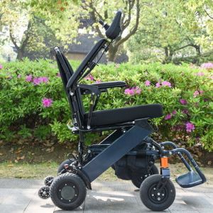 Electric Foldable Portable Folding Wheelchair Lightweight