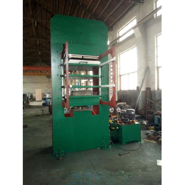 Buy 250T Rubber Tile Making Machine 800x800mm 1000x1000mm Hot Press Machine at wholesale prices