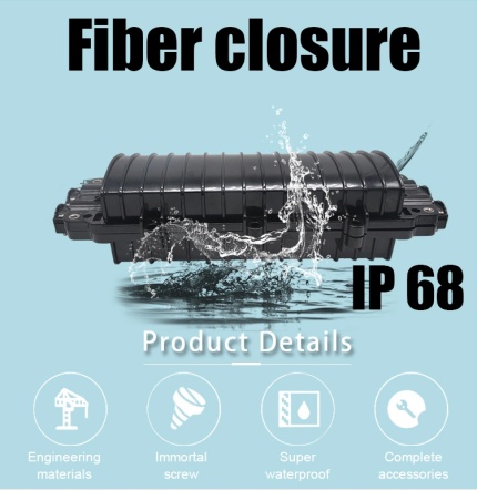 FTTX IP68 24 48 Core FTTH Horizontal Fiber Optic Cable Waterproof Distribution Box