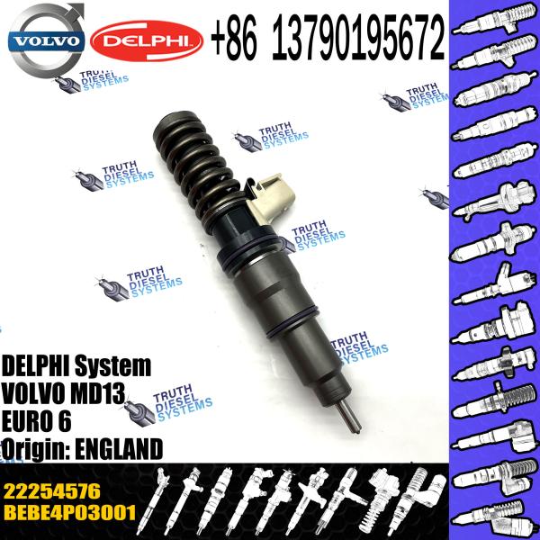 Buy 22254576 BEBE4P03001/BEBE4P02001 Diesel Fuel Injector For VOL injector MD13 BORE 85002179 at wholesale prices