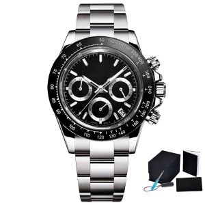 China 3ATM Japan Movt Watch Stainless Steel Back Quartz Black Date Function on sale