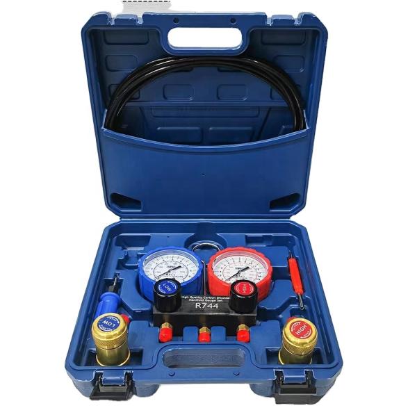 R744 Air Compression Technology Manifold Gauge Set for 744refrigerant Fluoridation