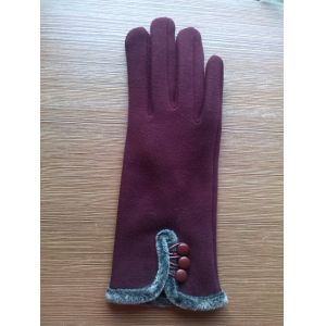 Quality lady dress gloves, touching effect for sale