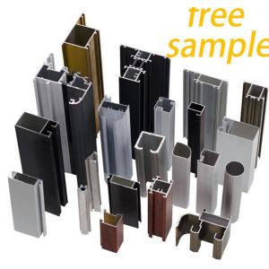 EN755 6061 T3 Aluminum Window Frame Extrusions easy cleaning