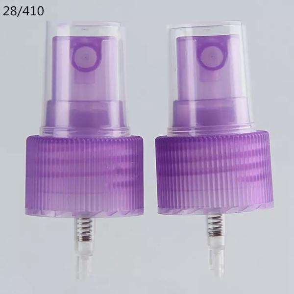 Buy 18/410 20/410 24/410 Plastic Mist Water Sprayer Pump, plain Purple Mist Sprayer at wholesale prices