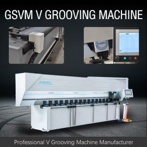CE Sheet Grooving Machine High Speed V Grooving Machine Anti Skateboard Public