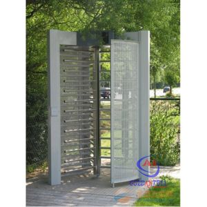 Revolving Security Full Height Turnstile Speed Gate Systems With Card Reader