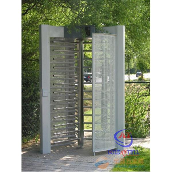 Revolving Security Full Height Turnstile Speed Gate Systems With Card Reader