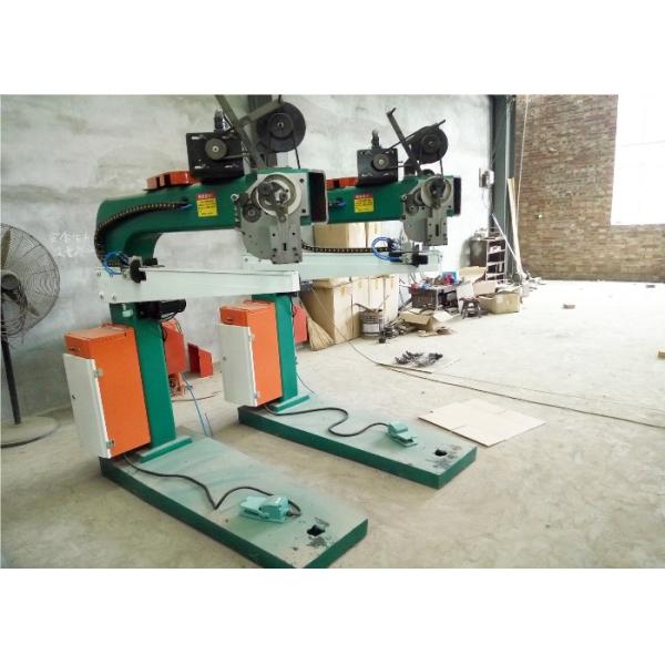 Big Dimension Carton Box Stitching Machine , Cardboard Box Pallet Nailing Machine