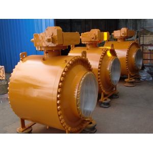 Double Isolation & Bleed Side Entry Trunnion Mounted Ball Valve