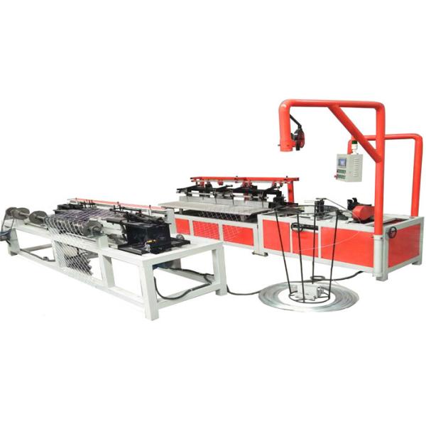 Buy Customized 3m Chain Link Wire Fence Machine Single Wire 20-150m2/H 1.7 T-1.9T at wholesale prices
