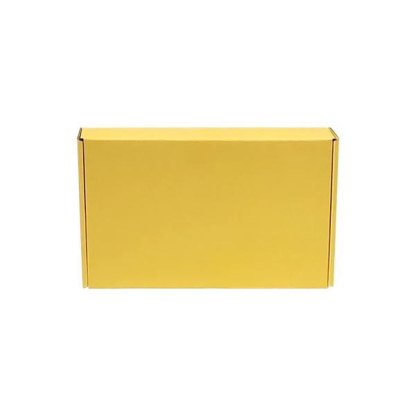 Yellow 3 Layered Airplane Storage Box Rigid Folding Boxes For E Commerce