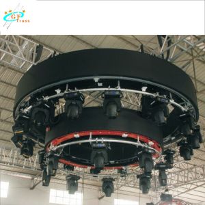Mini Rotary Circle Aluminum Lighting Truss 116*116*40CM