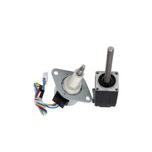 Captive Non Captive Lead Screw Stepper Motor Nema 17 Actuator For Precision