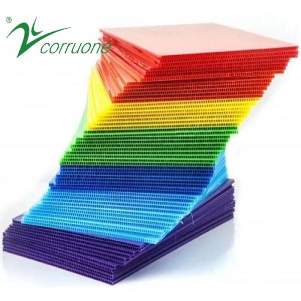 Buy Waterproof 6mm Corrugated Plastic Cover PP Floor Protection Sheet at wholesale prices