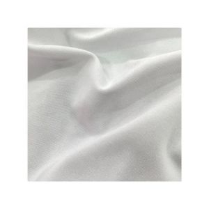 100%polyester knitted 4 way stretch unbleached grey fabric