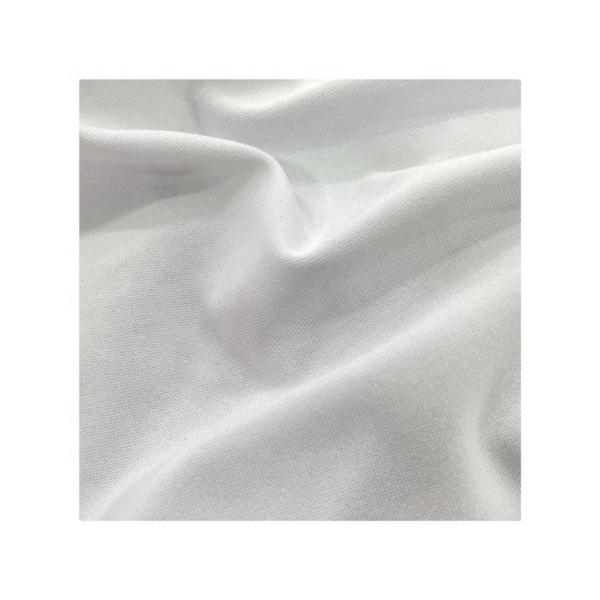Buy 100%polyester knitted 4 way stretch unbleached grey fabric at wholesale prices