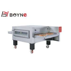 China Gas Conveyor Commercial Pizza Oven Stainless Steel Microcomputer Control 220V on sale