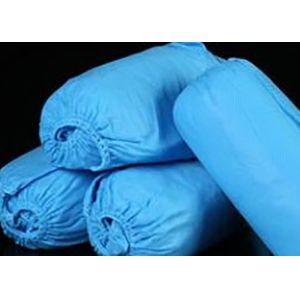 Anti Dust Biodegradable Blue Shoe Protectors