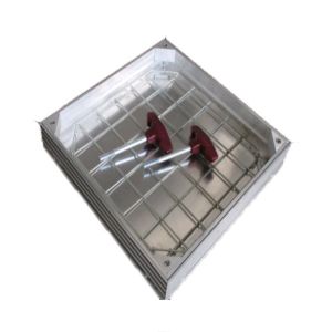 China Metal Drain Cover Aluminum Profile Process Double High Grade EPDM Seals on sale